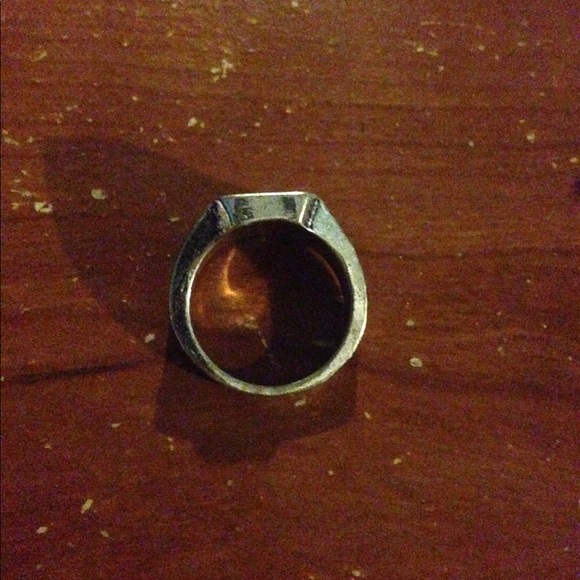 Asos men's sliver signet ring - Picture 2 of 3